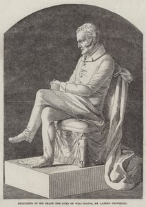 Estatueta de Sua Graça, o Duque de Wellington de Alfred Crowquill