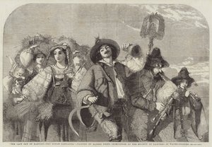 O último dia da colheita, a campagna romana