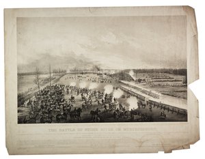 A Batalha pelo Rio da Pedra ou Murfreesboro, 1863