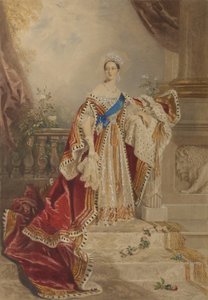 Holandês: Rainha Vitória de Inglaterra Rainha Vitória de Inglaterra de Alfred Edward Chalon