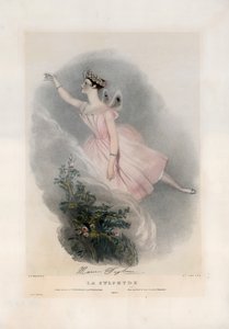Marie Taglioni em La Sylphyde