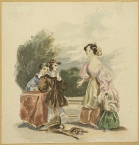 O brinquedo partido de Alfred Edward Chalon