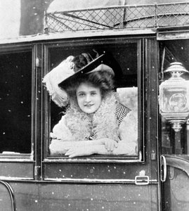 Billie Burke 1885-1970, atriz americana, 1908-1909.