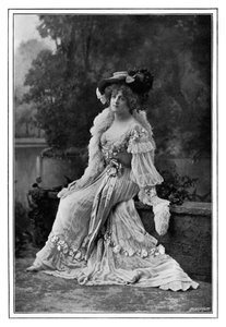 Marie Studholme, atriz inglesa de teatro, 1901. de Alfred Ellis and Walery