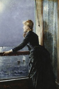 A Via Láctea; A Via Láctea, c.1885 de Alfred Emile Stevens