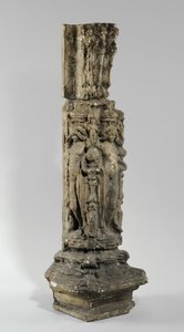 Um dos 9 maquetes para a Chaminé Sam Wilson, c.1908-14 (gesso e goma-laca) de Alfred Gilbert