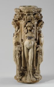 Uma das 9 maquetes para a chaminé de Sam Wilson, c.1908-14 de Alfred Gilbert