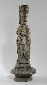 Uma das 9 maquetes para a chaminé de Sam Wilson, c.1908-14 de Alfred Gilbert