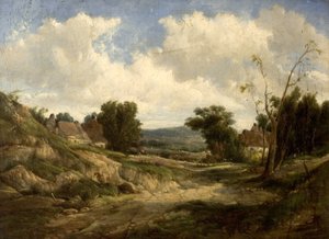 Paisagem com casas de campo, 1864