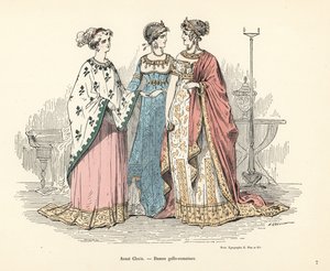 Fantasias de mulheres galo-romanas da época anterior ao rei Clovis I, 5 de Alfred Grevin
