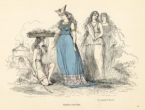 Fantasias de mulheres da Gália antes da invasão romana.