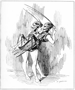 Ilustração para "O Espírito das Mulheres" de Alfred Grevin
