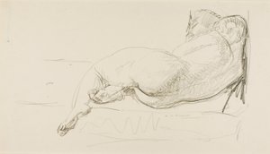 Nu reclinado de Alfred H. Maurer