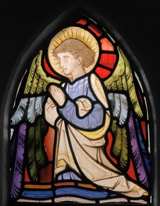 Anjo Praying, 1866 (vitral)
