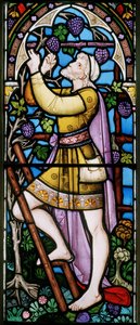 O Marido da Videira Verdadeira, 1866 (vitral)