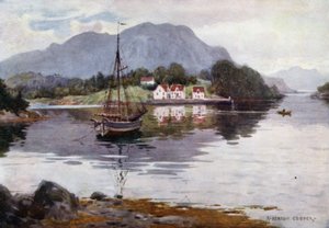 Godosund, Fiorde de Hardanger de Alfred Heaton Cooper