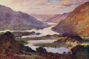 Lagos de Killarney da Kenmare Road de Alfred Heaton Cooper
