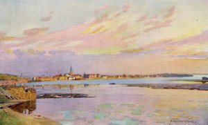 Lulea, Lapônia, o porto de exportação de minério de ferro de Alfred Heaton Cooper