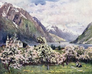Oode, fiorde de Hardanger de Alfred Heaton Cooper