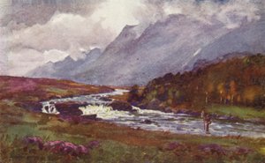 O Vale do Erriff, Condado de Galway de Alfred Heaton Cooper