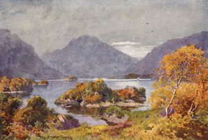 O lago superior, Killarney de Alfred Heaton Cooper