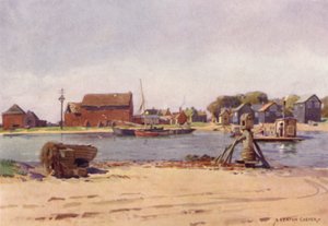 Ferry de Walberswick, Suffolk de Alfred Heaton Cooper