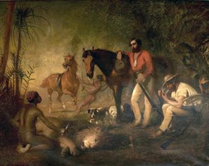 Após a caça ao leão de Alfred Hichens Corbould