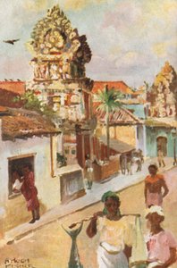 Templos Hindus, Colombo de Alfred Hugh Fisher
