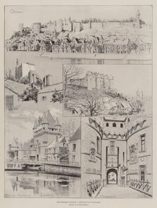 França pitoresca, castelos de Touraine
