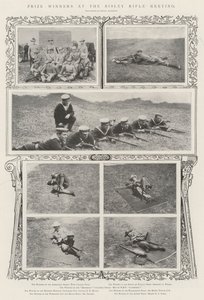 Prêmio-ganhadores na Reunião de Rifle de Bisley de Alfred Hugh Fisher