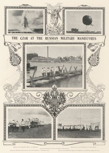 O czar nas manobras militares russas de Alfred Hugh Fisher