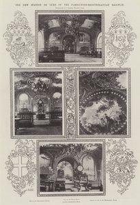 A Nova Estação De Luxe da Ferrovia Paris-Lyons-Mediterrâneo de Alfred Hugh Fisher