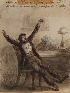 Depois da festa «Slap Up» de ontem à noite! de Alfred Jacob Miller
