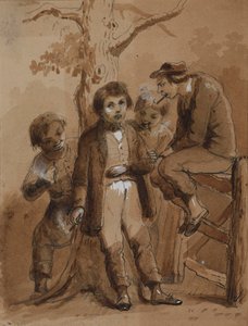 Sam bêbedo de Alfred Jacob Miller