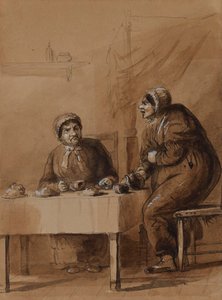 Sairey Gamp e Betsy Prig de Alfred Jacob Miller