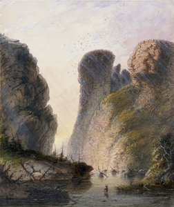 O «Portão do Diabo» de Alfred Jacob Miller
