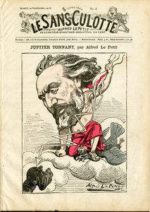 Capa de "The Sans-Panties", número 2, Satirical in Colors de Alfred Le Petit