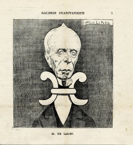 Ilustração de Alfred Le Pete (1841-1909) em Le Charivari de Alfred Le Petit