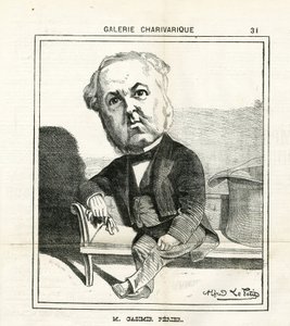 Ilustração em Le Charivari de Alfred Le Petit
