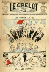 Ilustração de Alfred Le Pepetit (1841-1909) para a capa do Le Grelot de Alfred Le Petit