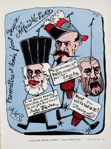 Jules Favre, Trochu e Ducrot, do Histoire de la Troisieme Republique, Vol. I, l