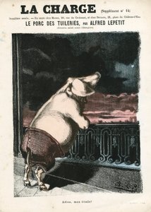 A Carga (1870), número 15, Satirical in Colour de Alfred Le Petit
