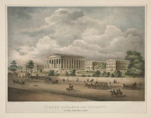 Girard College for Orphans - na Filadélfia, Penna. de Alfred M. Hoffy