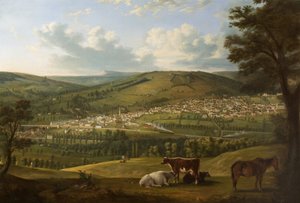 Stroud de perto de Rodborough Fort, Gloucestershire
