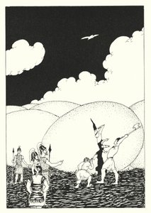 A Verdadeira História de Luciano: O Ovo de Halcyon (gravura)