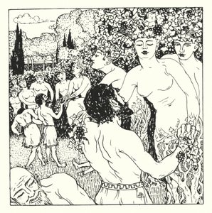 A Verdadeira História de Lucian: As Mulheres da Vinha (gravura)