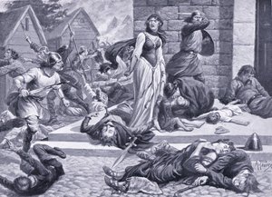 O massacre do dia AD1002 de St Brice, 1920