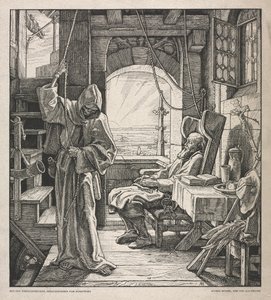 Dança da Morte: Morte como Amigo, 1850.