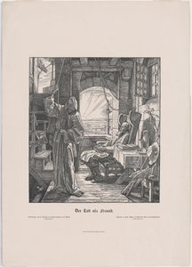 Morte o Estrangulador de Alfred Rethel