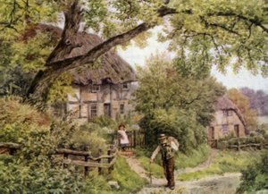Um, por-lane, em, Houghton, sussex de Alfred Robert Quinton